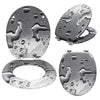 Toilet Seat Universal Soft Close Heavy Duty Bathroom Toilet Lid Cover w/ Fitting
