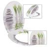 Toilet Seat Universal Soft Close Heavy Duty Bathroom Toilet Lid Cover w/ Fitting
