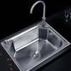 Single/Double Bowl Kitchen Sink Stainless Steel Undermount Drainer Waste Kit NEW