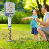 Basketball Hoop Soccer Set, 3-in-1 Kids Basketball Stand Sports Activity Center