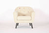 Sofa Modern Scandinavian Bucket Tub Chair Seat Modern Armchair Fabric 2 3 Seater
