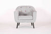 Sofa Modern Scandinavian Bucket Tub Chair Seat Modern Armchair Fabric 2 3 Seater