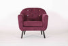 Sofa Modern Scandinavian Bucket Tub Chair Seat Modern Armchair Fabric 2 3 Seater