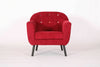 Sofa Modern Scandinavian Bucket Tub Chair Seat Modern Armchair Fabric 2 3 Seater