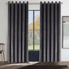 Luxury Heavy Velvet Curtains PAIR of Eyelet Ring Top Fully Lined Ready Made