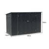 Outdoor Bike Tool Storage Shed Garden Bicycle Metal Shed Pent Tool Shed House