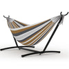 2-Person Outdoor Hammock w/ Stand,450 Lbs,Portable Hammock w/Carry Bag,11 Colors
