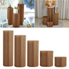 Folding Paper Display Rack Flower Column Plinth Cake Stand for Wedding Party UK
