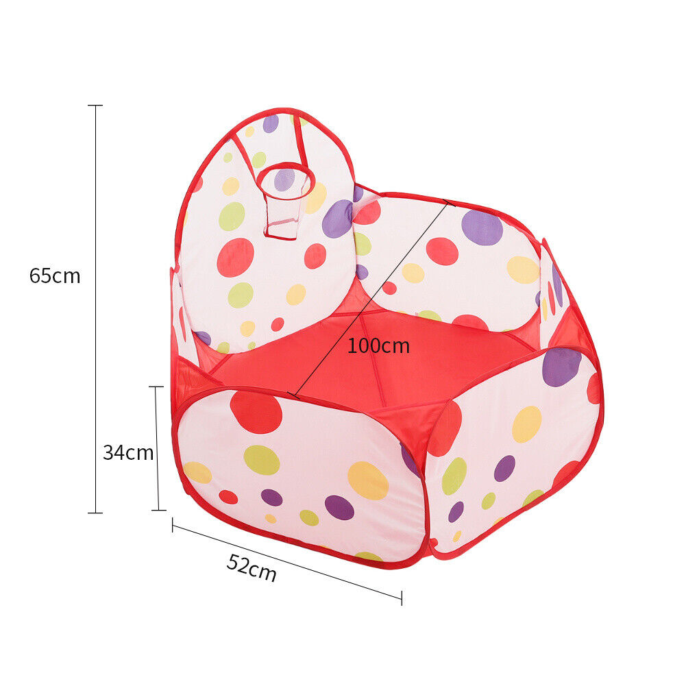 Pop up Kids Play Tent Girls Boys Playhouse Princess Castle Car Baby Play Tent uk