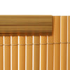 PVC Bamboo Slat Garden Fencing Panel Privacy Screening Balcony Sun Shade Screens