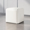 5-in-1 Stool Set Upholstered Nested Stools Sofa Footstool Cube Dining Chair Seat