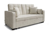 Sofa Bed KINSLEY 3-Seater, Fold-Out Bed & Cup Holder DAKO®