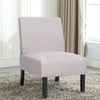 Small Wingback Oyster Armchair Scallop Shell Dining Chair Lounge Occasional Sofa