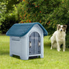 Large Dog Kennel Pet House Weatherproof Indoor Outdoor Animal Shelter with Door