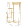 Garment Rack Clothes Rail Storage Hanging Display Stand Shelf Hat Coat Hanger UK