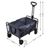 Folding Camping Table OutdoorGarden TrolleyCart Wagon Truck Wheelbarrow Shopping