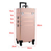 Large Vanity Makeup Beauty Cosmetic Case Trolley Nail Storage Box on Wheels
