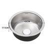 Undermount/Inset Kitchen Sink w/ Drainer Fittings Single/Double Bowl Campervan