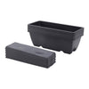 5 x Trough Plant Pot Long Plastic Planter Outdoor Garden Window Herb Flower Box