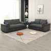 Panana Sofa Suite Set 3 2 or Corner Chaise in Dark Grey Or Light Grey