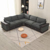 Panana Sofa Suite Set 3 2 or Corner Chaise in Dark Grey Or Light Grey