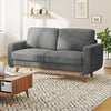 3 Seater Corduroy Sofa Modern Sofa Couch Settee Armchair Room Home Office 172cm