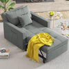 Convertible Sofa Bed 3-in-1 Pull out Arm Chair Folding Recliner Sleeper