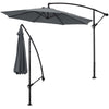 3M Outdoor Garden Banana Parasol Sun Shade Patio Hanging Umbrella Cantilever