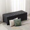 Large Chesterfield Storage Ottoman Bench Box Widnow Seat Stool Bedroom Footstool