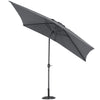 Rectangle Banana Garden Parasol 2x3M Umbrella Sun Shade Outdoor Patio Crank Tilt