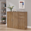 Sideboard Cabinet Cupboard Unit Storage Furniture With Drawers & Doors 4 Colors