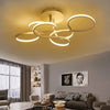 Irregular 51W/72W LED Crystal Ceiling Lights Chandeliers Living Room Home Decor