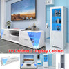 High Gloss Living Room Furniture Set LED TV Stand Unit Cabinet Display Sideboard