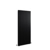 Black Designer Radiator Vertical Horizontal Flat Panel Single Double Modern Rads