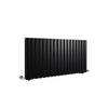 Black Designer Radiator Vertical Horizontal Flat Panel Single Double Modern Rads