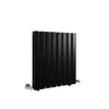 Black Designer Radiator Vertical Horizontal Flat Panel Single Double Modern Rads