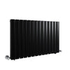Black Designer Radiator Vertical Horizontal Flat Panel Single Double Modern Rads