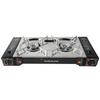 Portable Double / Single Burner Gas Stove Camping Butane Cooker Barbecue Stove
