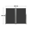 Patio Retractable Side Awning Outdoor Privacy Screen Windscreen Sunshade Blind