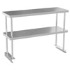 60-180CM Stainless Steel Work Table Commercial Catering Table Kitchen Prep Table
