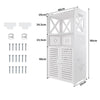 Bathroom Bedroom Cabinet Shelf Cupboard Storage Unit Free Standing Floor Wall