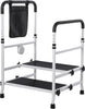 Step Stool w/ Handle for Seniors,Adjustable 8.5–16.5" Non-Slip Step Stool,440lbs