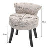 Bedding Blanket Storage Ottoman Couch Bench Bedroom Side Stool Window Sitting