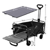 Folding Camping Table OutdoorGarden TrolleyCart Wagon Truck Wheelbarrow Shopping