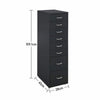 Office Home Metal Filing Cabinet Cupboard on Castors Cabinet 3-10 Drawer Storage
