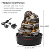 Smart Garden Solar Powered Outdoor Water Feature Fountain Bird Bath - All Styles