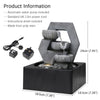 Smart Garden Solar Powered Outdoor Water Feature Fountain Bird Bath - All Styles