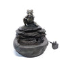 Freestanding Indoor Outdoor Water Feature Garden Cascading Fountain LED Lights
