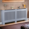 Modern Radiator Cover Small Large Wall Cabinet MDF Slats Wood Grill Furniture