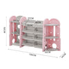 Children's Toy Storage Playroom Shelf Rack Kids Organiser Drawers Cabinet Box